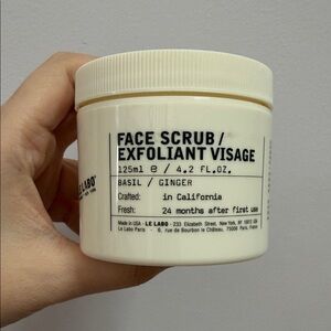 Le Labo Basil Ginger Face Scrub 125ML